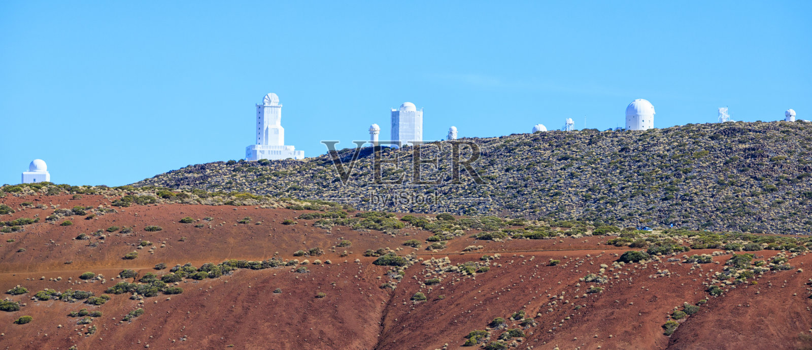 Teide的Izana望远镜照片摄影图片