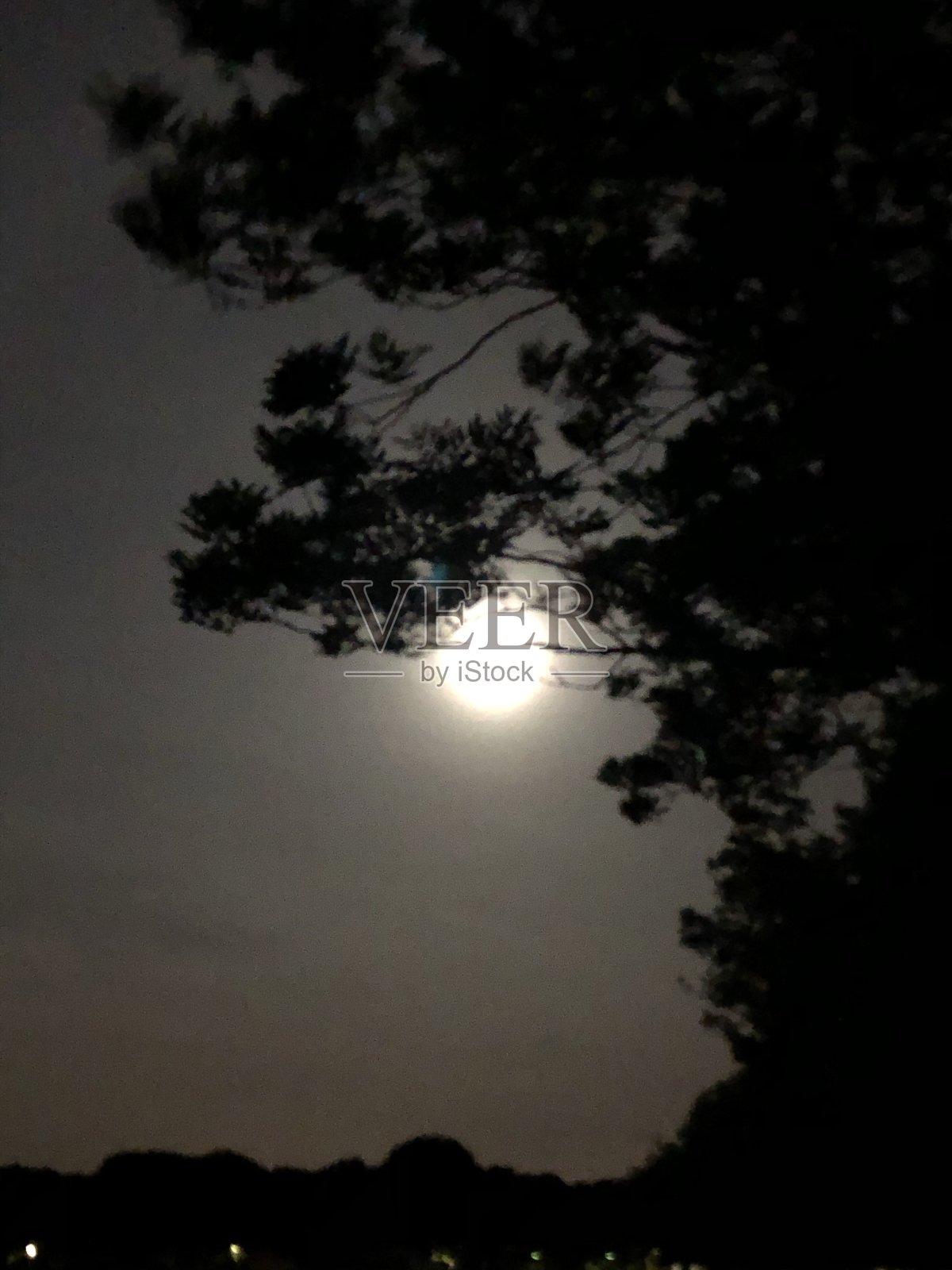 图卢兹监禁期间的日落照片摄影图片