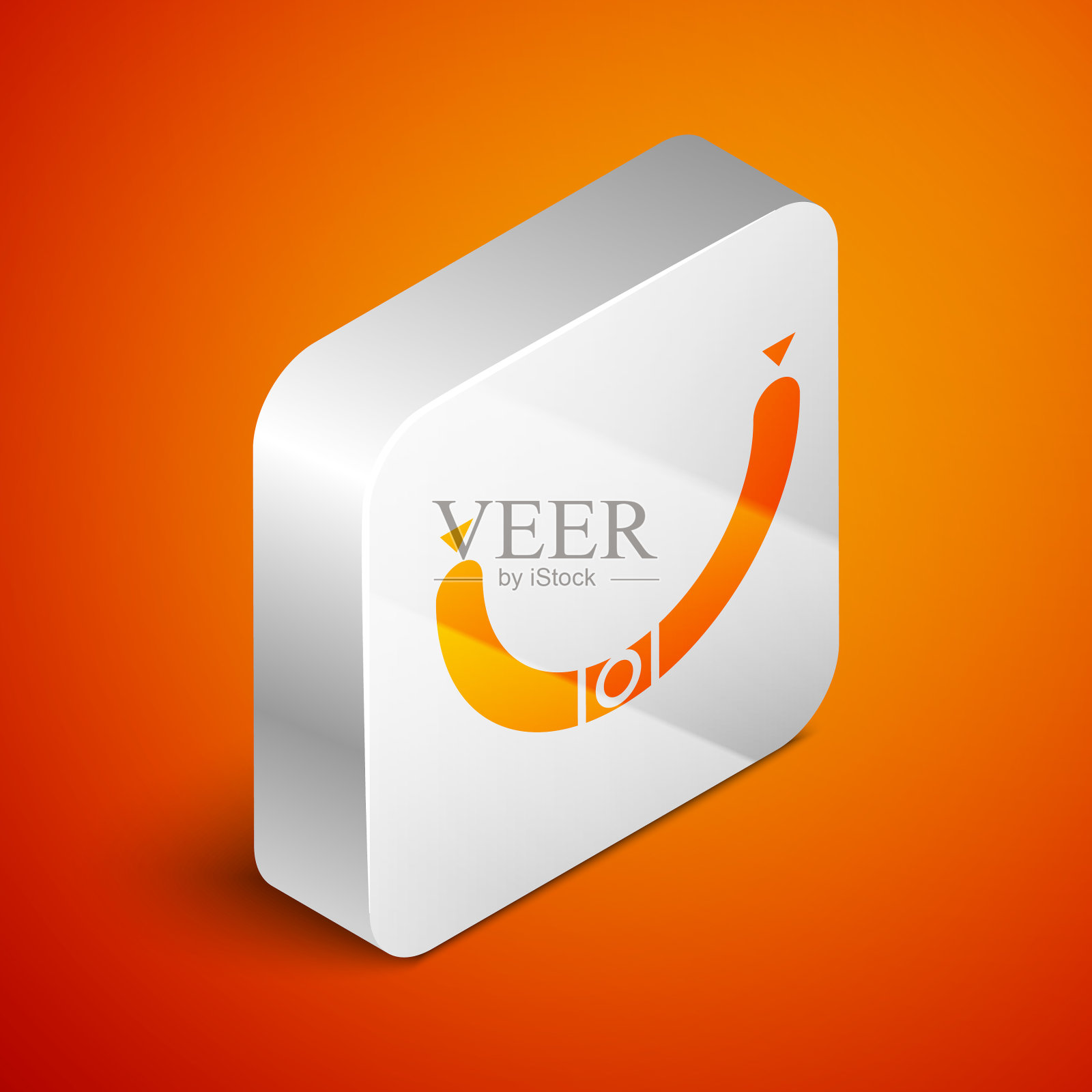 与蒸汽图标隔离的等距香肠图标素材