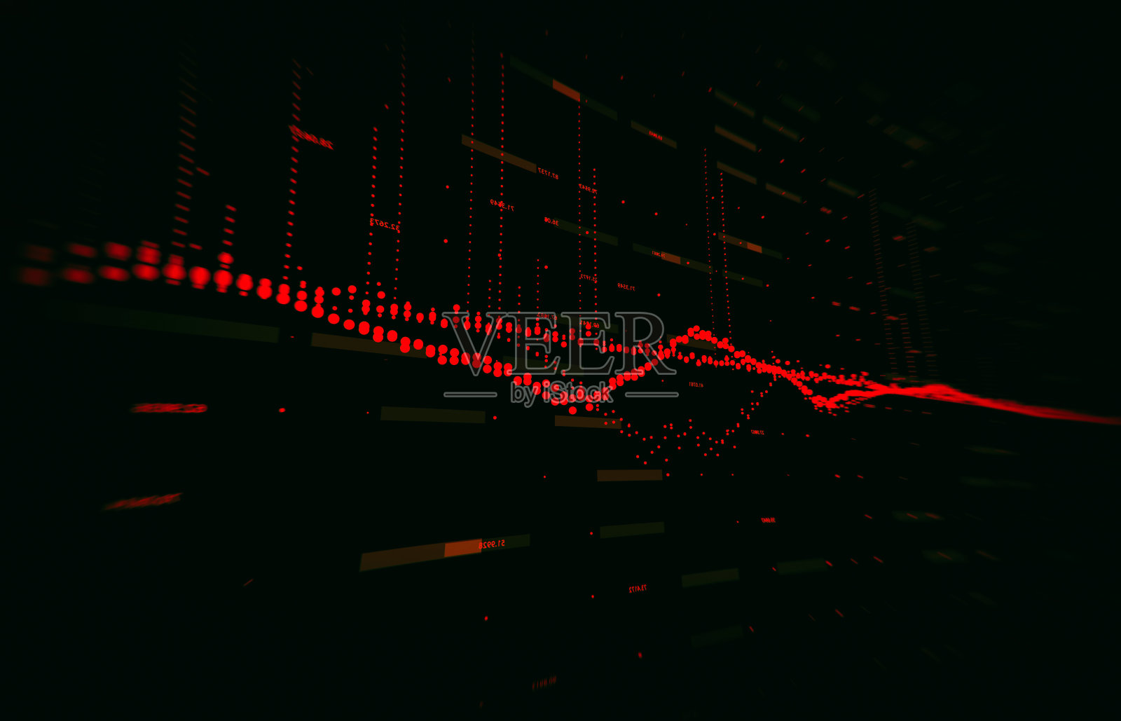 技术现代动态等离子体能量未来虚拟技术背景，数字生成图像。三维演示照片摄影图片