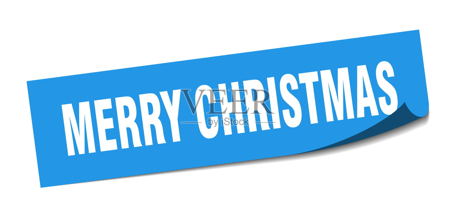 圣诞快乐贴纸圣诞快乐广场设计模板素材