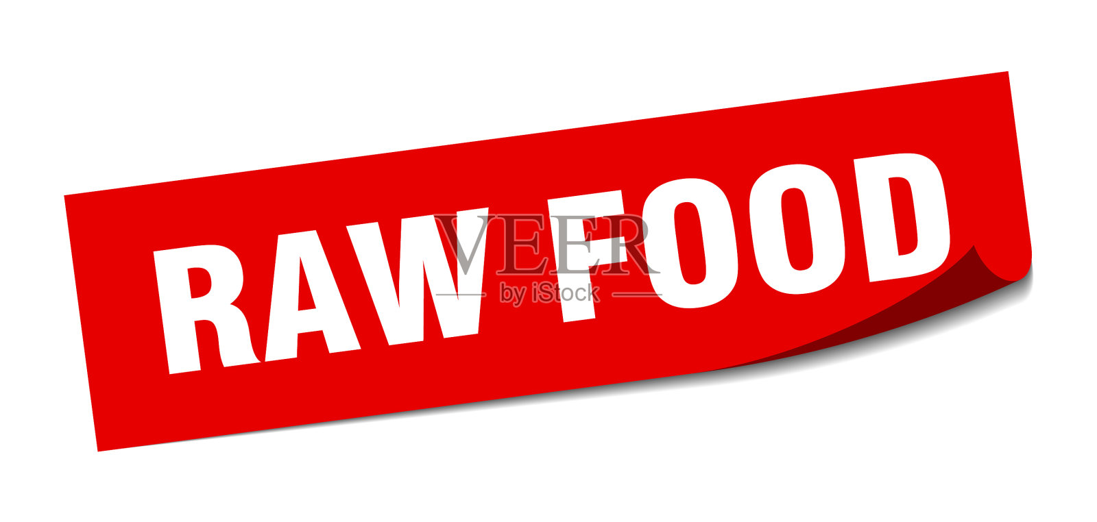 生食贴纸生食方块标志生食设计模板素材