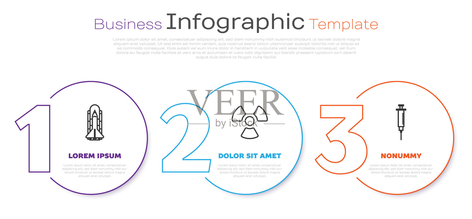 设置航天飞机和火箭的辐射线插画图片素材