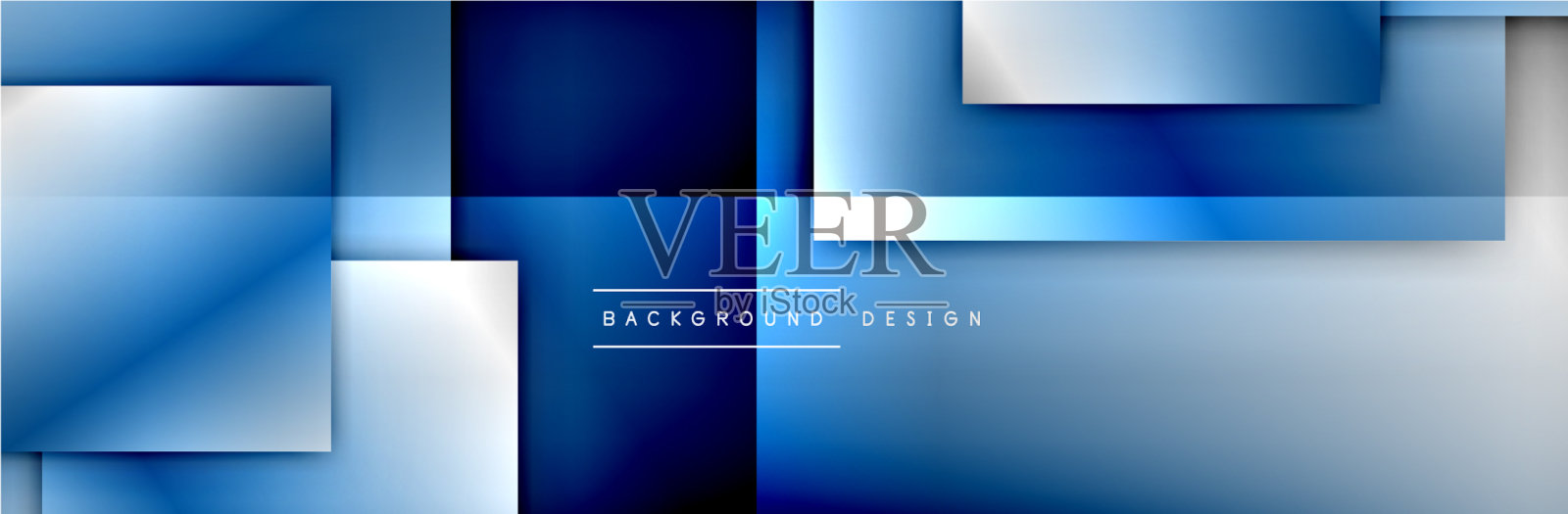 正方形形状构成几何抽象插画图片素材