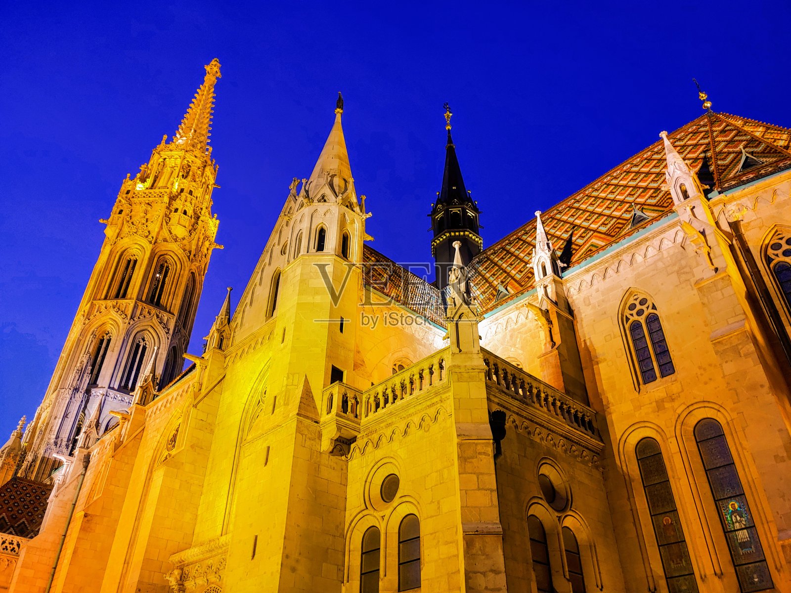 马赛厄斯教堂照片摄影图片