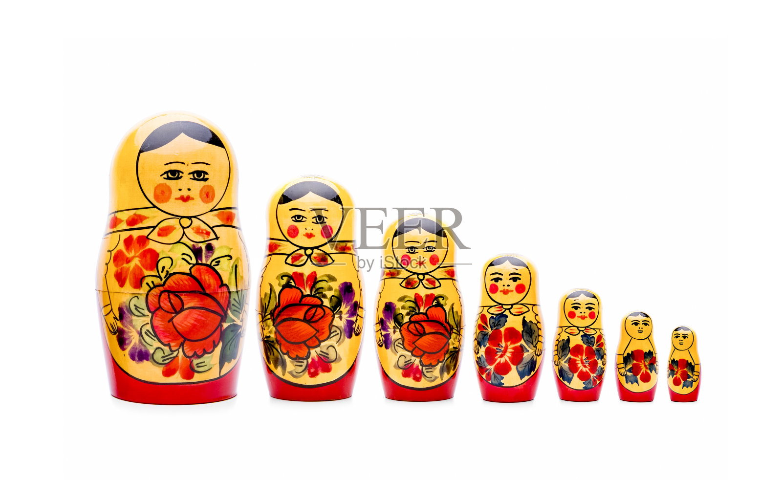 俄罗斯套娃照片摄影图片