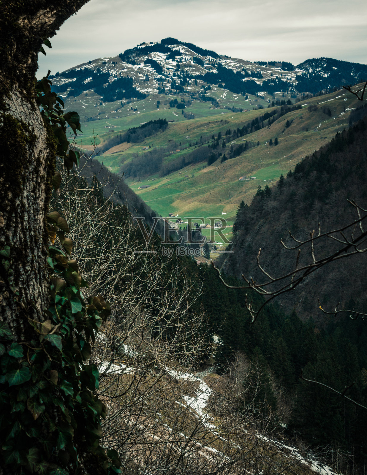 阿彭策尔的观点照片摄影图片
