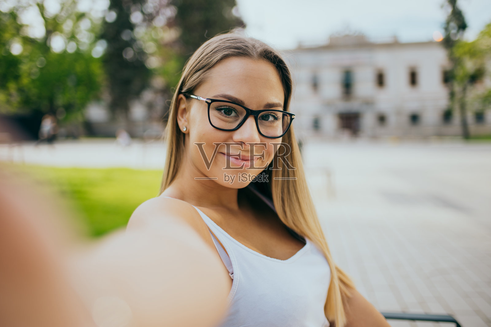 自拍时间！照片摄影图片