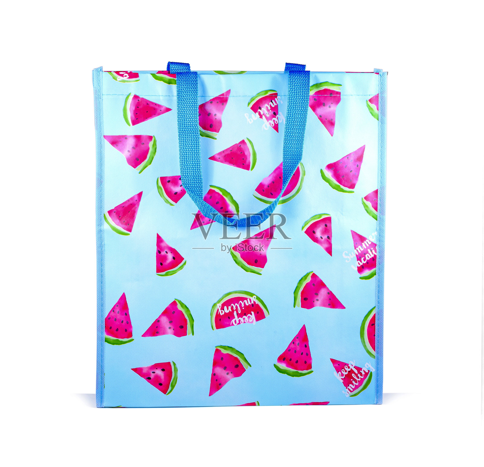 彩色购物袋孤立在白色照片摄影图片