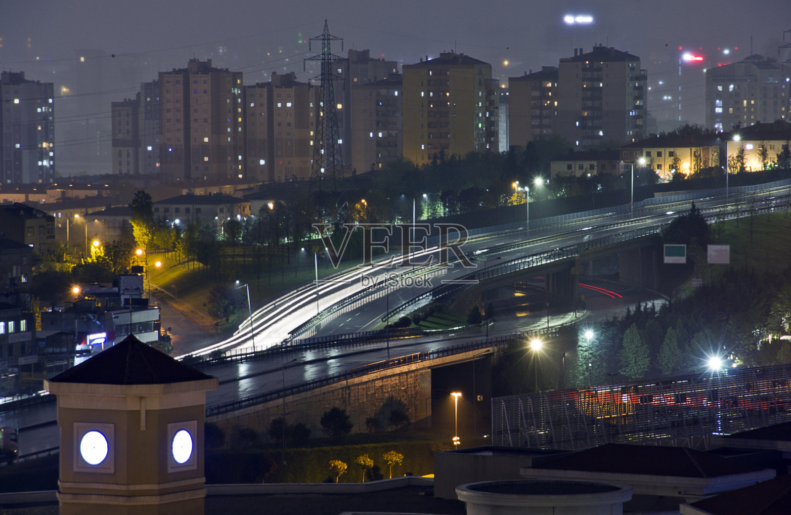 城市夜景照片摄影图片