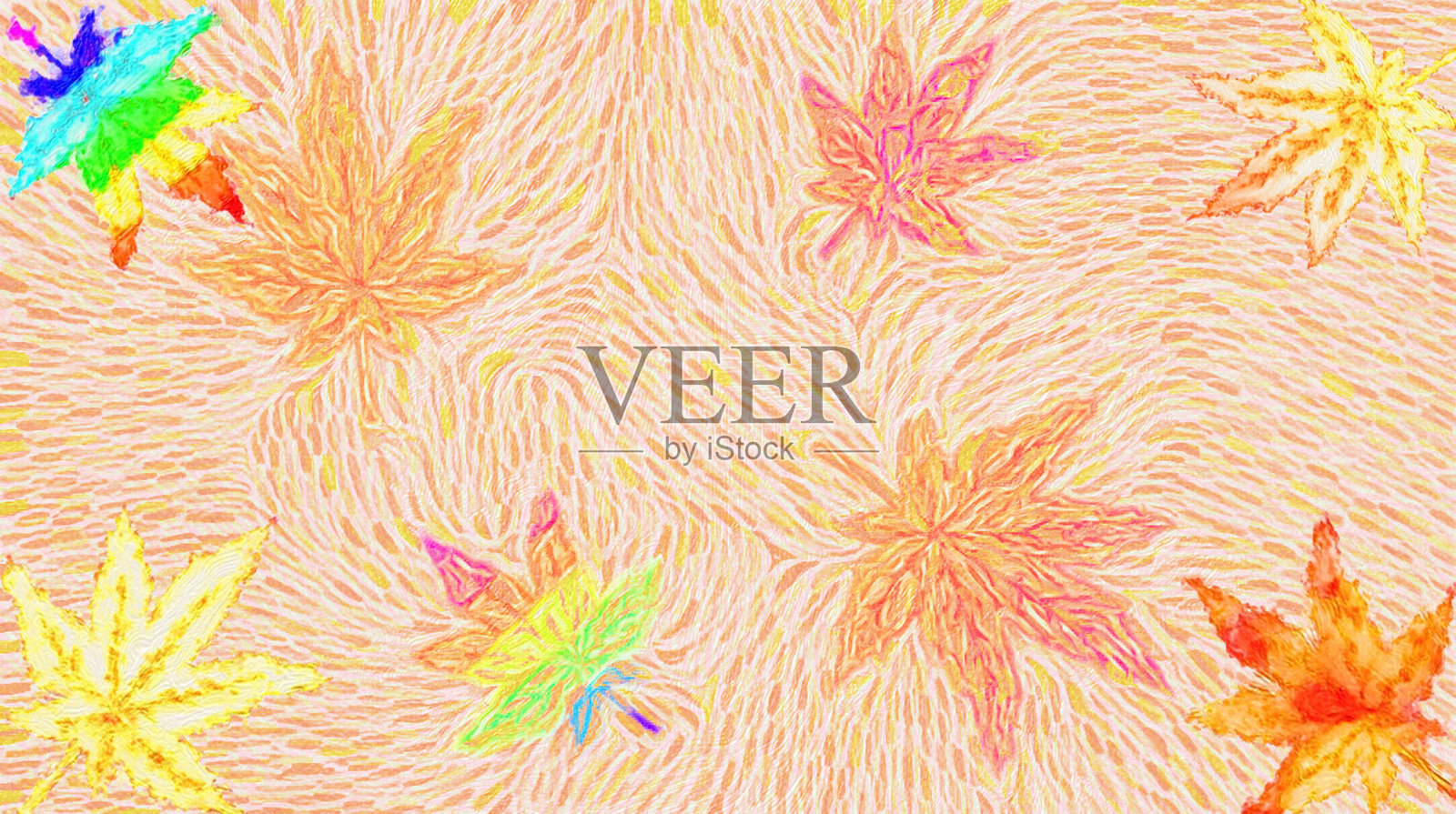 枫背景1插画图片素材