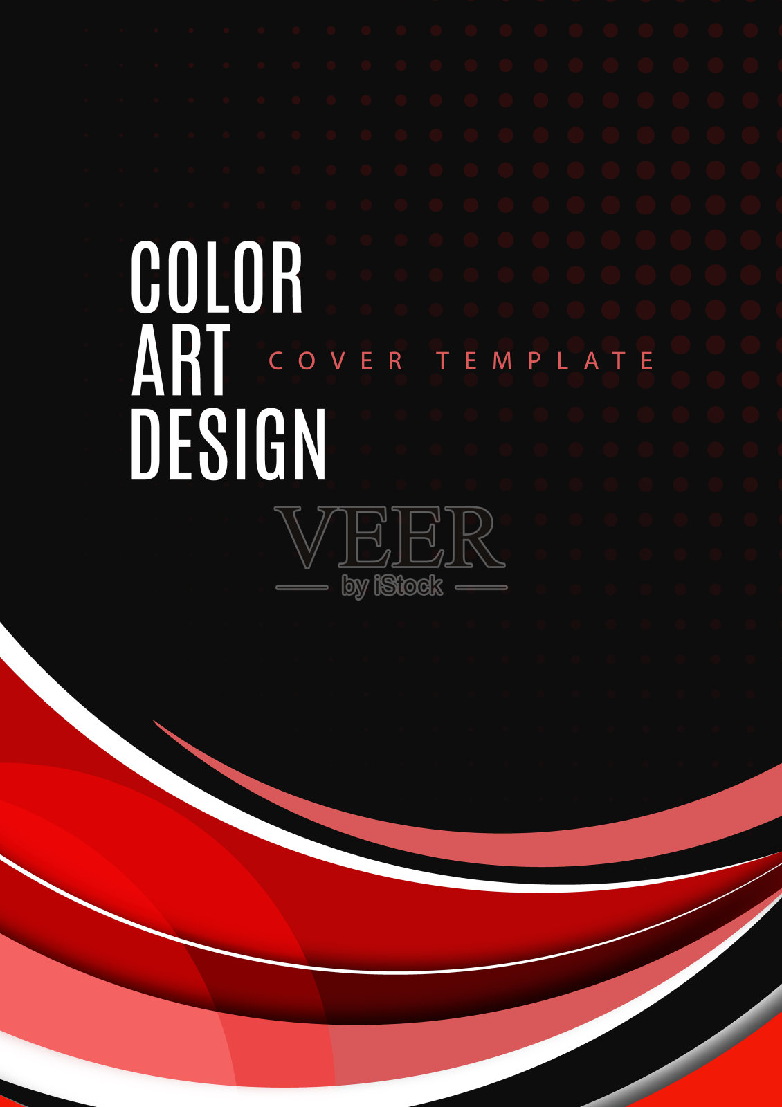 彩色几何背景。圆形光滑的元素。图形的动态构成。现代明亮的创意设计。向量设计模板素材