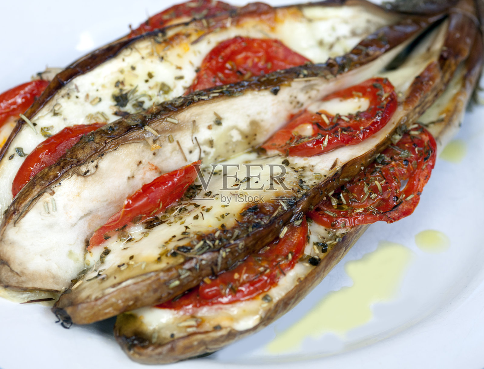 炖茄子照片摄影图片