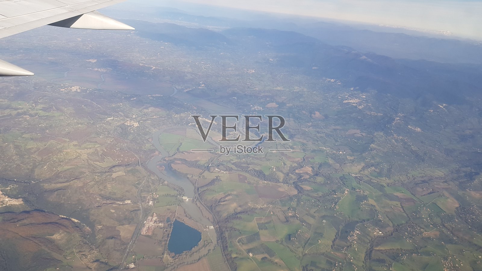 飞机俯瞰罗马照片摄影图片