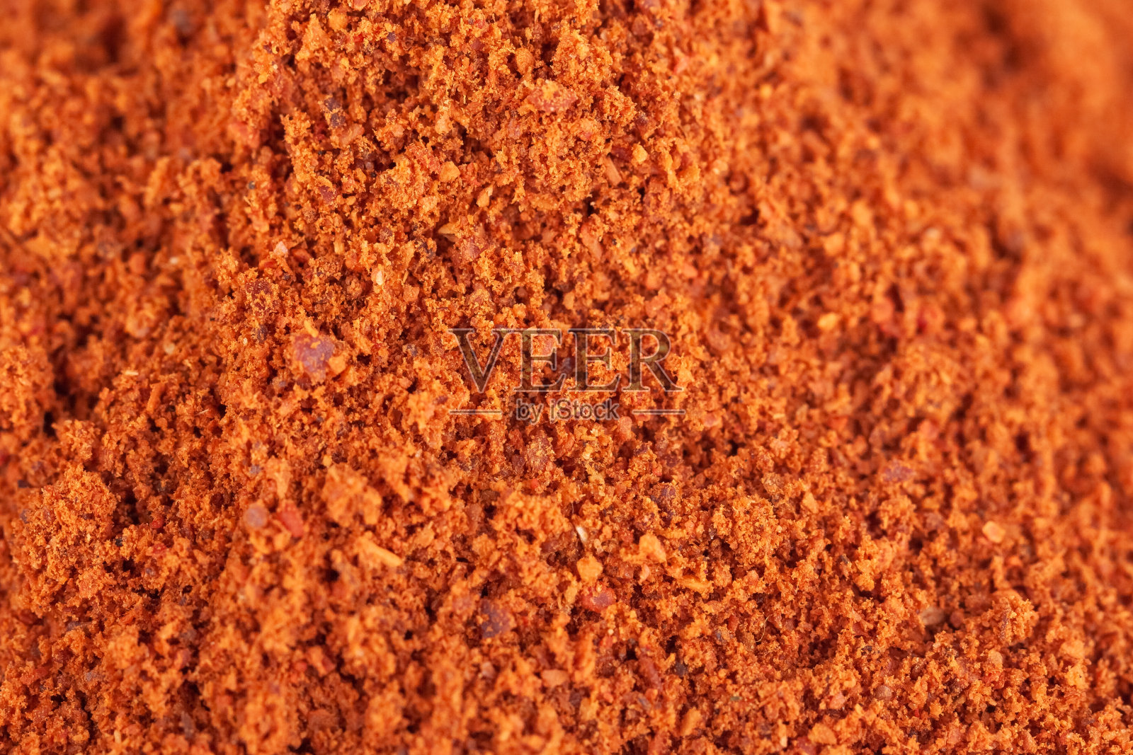 红辣椒粉质地，食用配料照片摄影图片