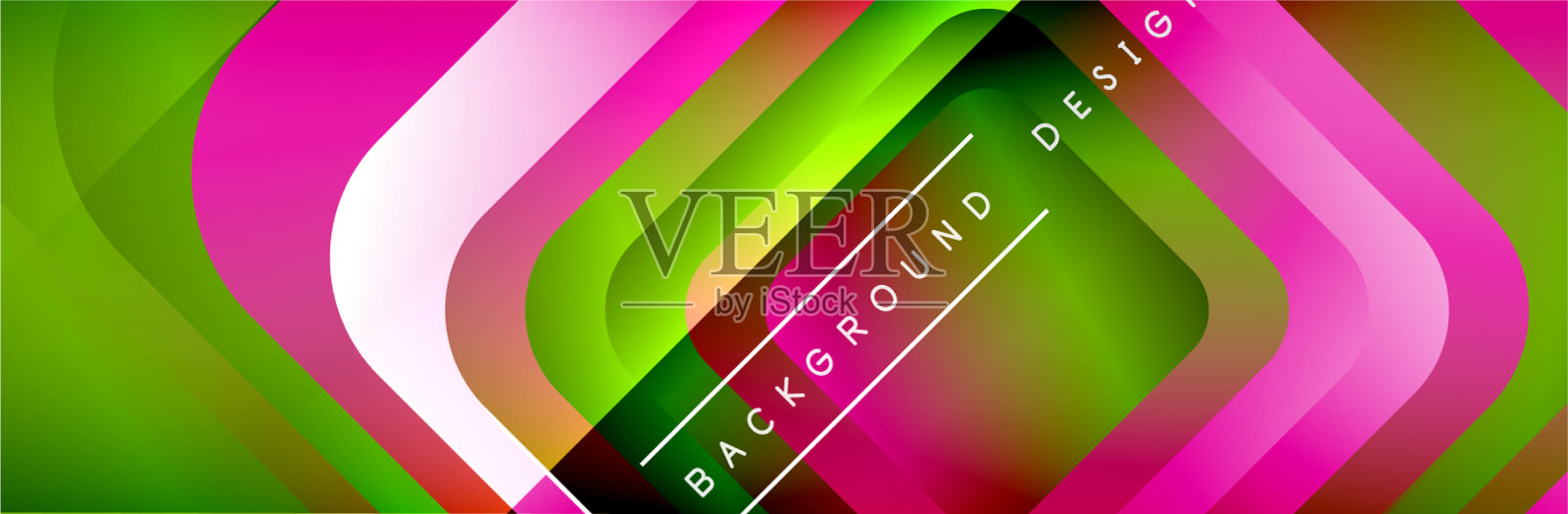 圆形正方形组成几何形状插画图片素材