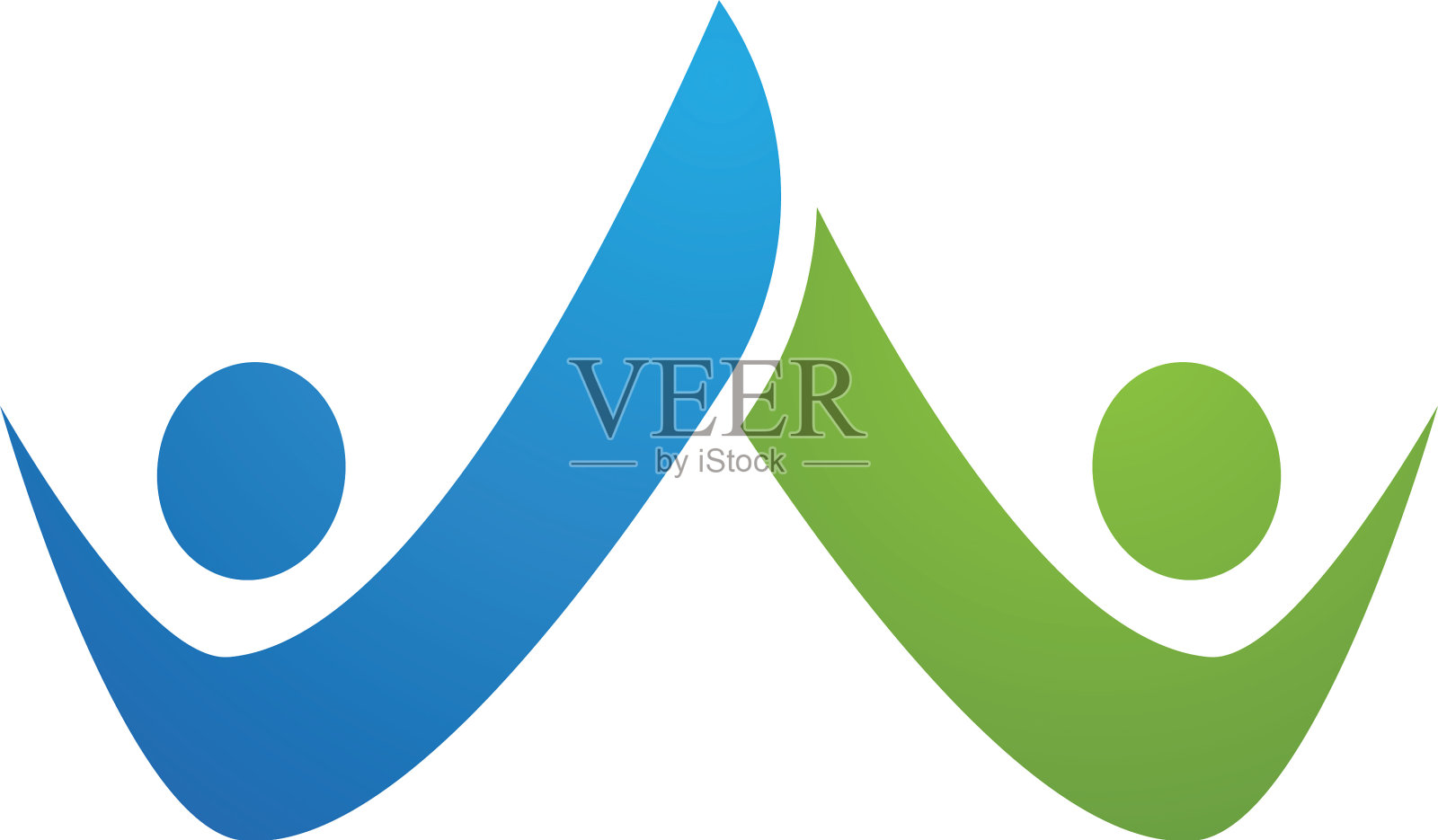 社区网络和社会标志设计设计元素图片