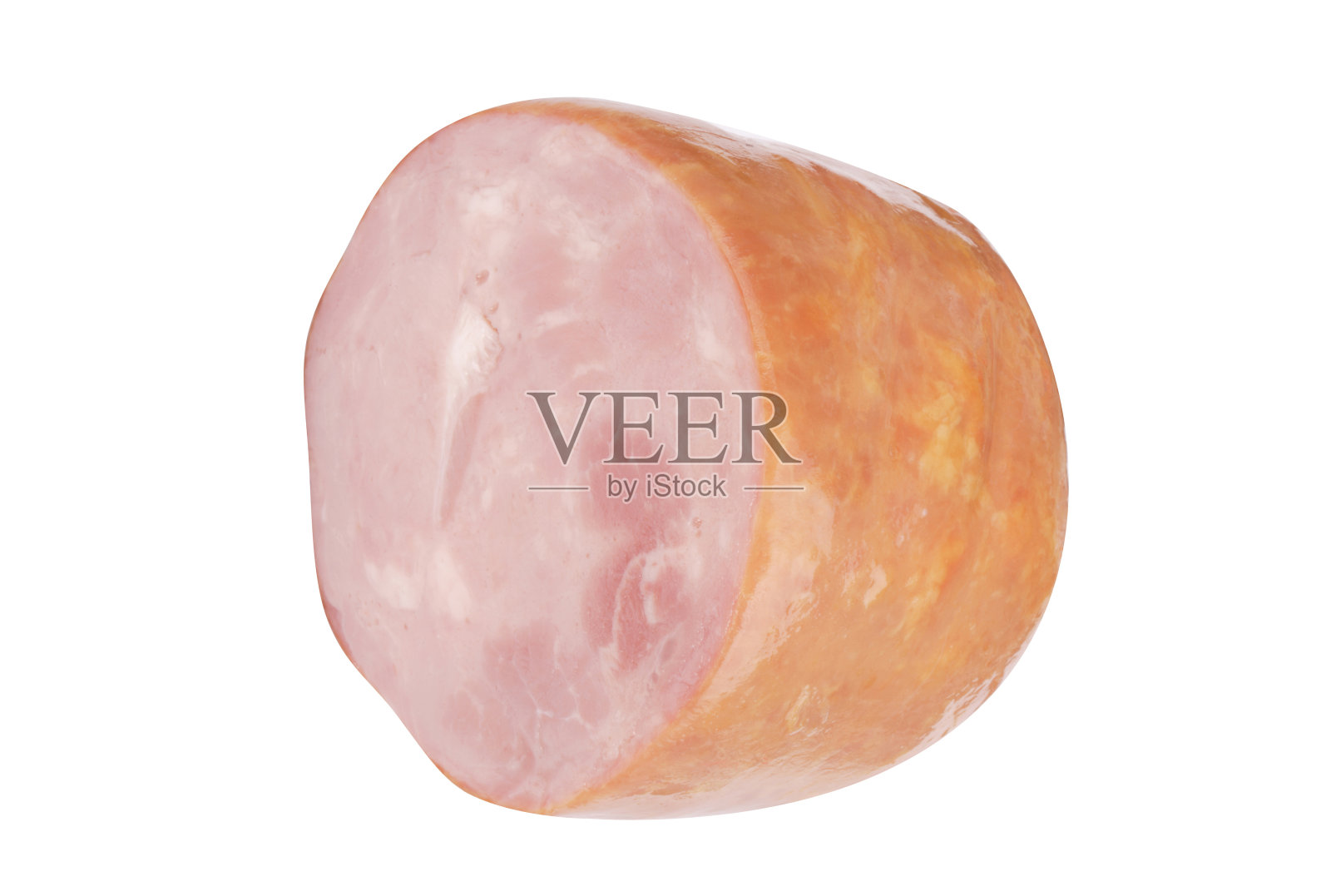 隔离火腿片照片摄影图片