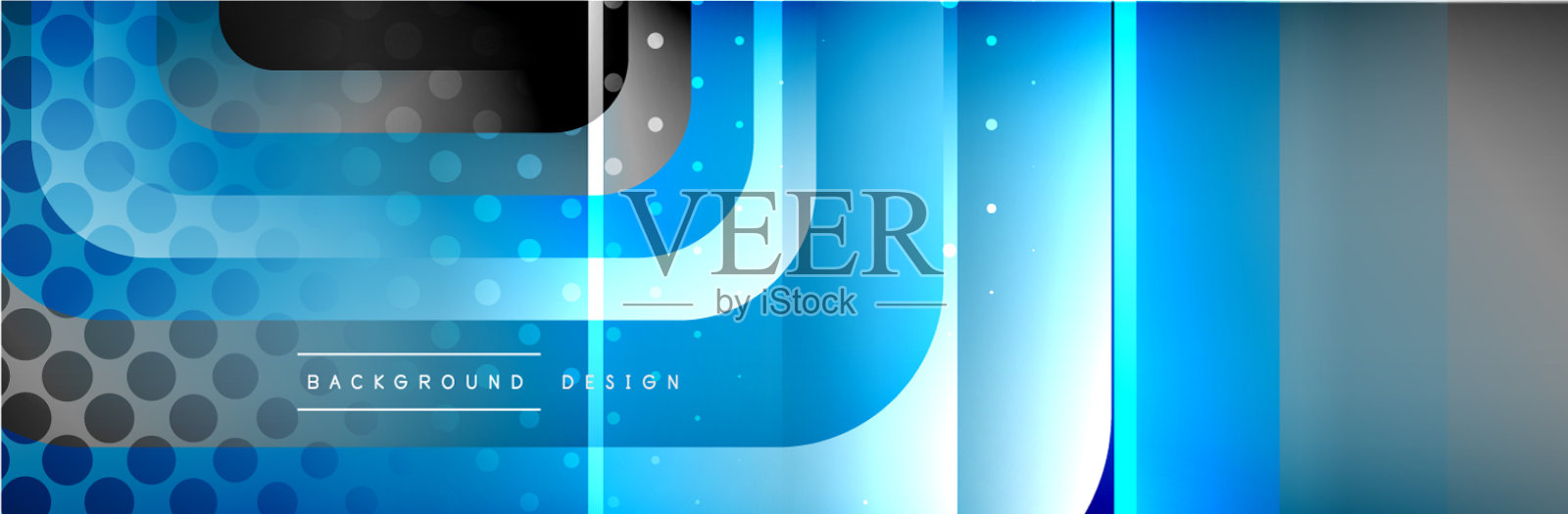 圆形正方形组成几何形状插画图片素材