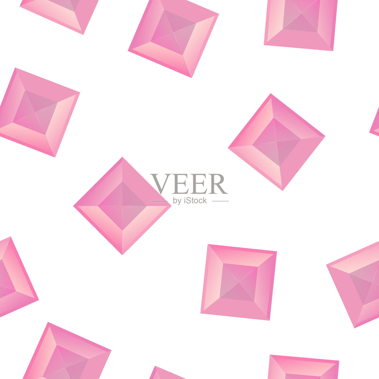 Ruicon icon宝石无锈图案上插画图片素材