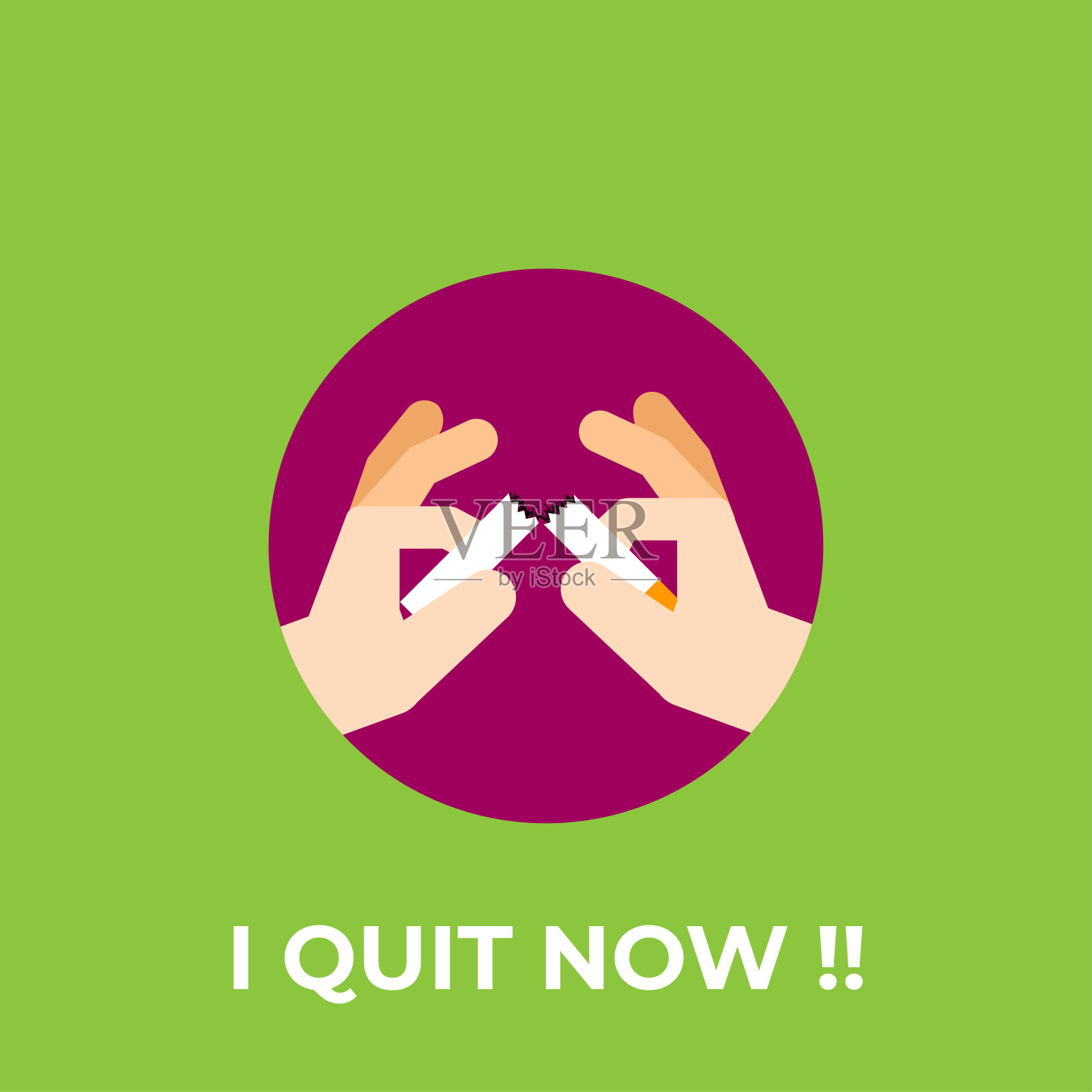 为世界无烟日设计。省青年一代。保护青年不受工业操纵，防止他们吸烟和使用尼古丁插画图片素材