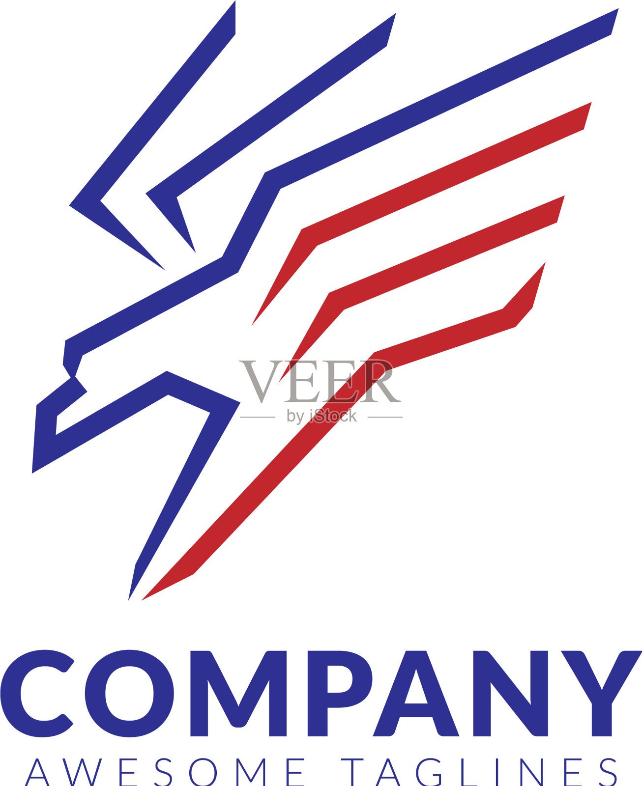 鹰飞标志设计模板设计元素图片