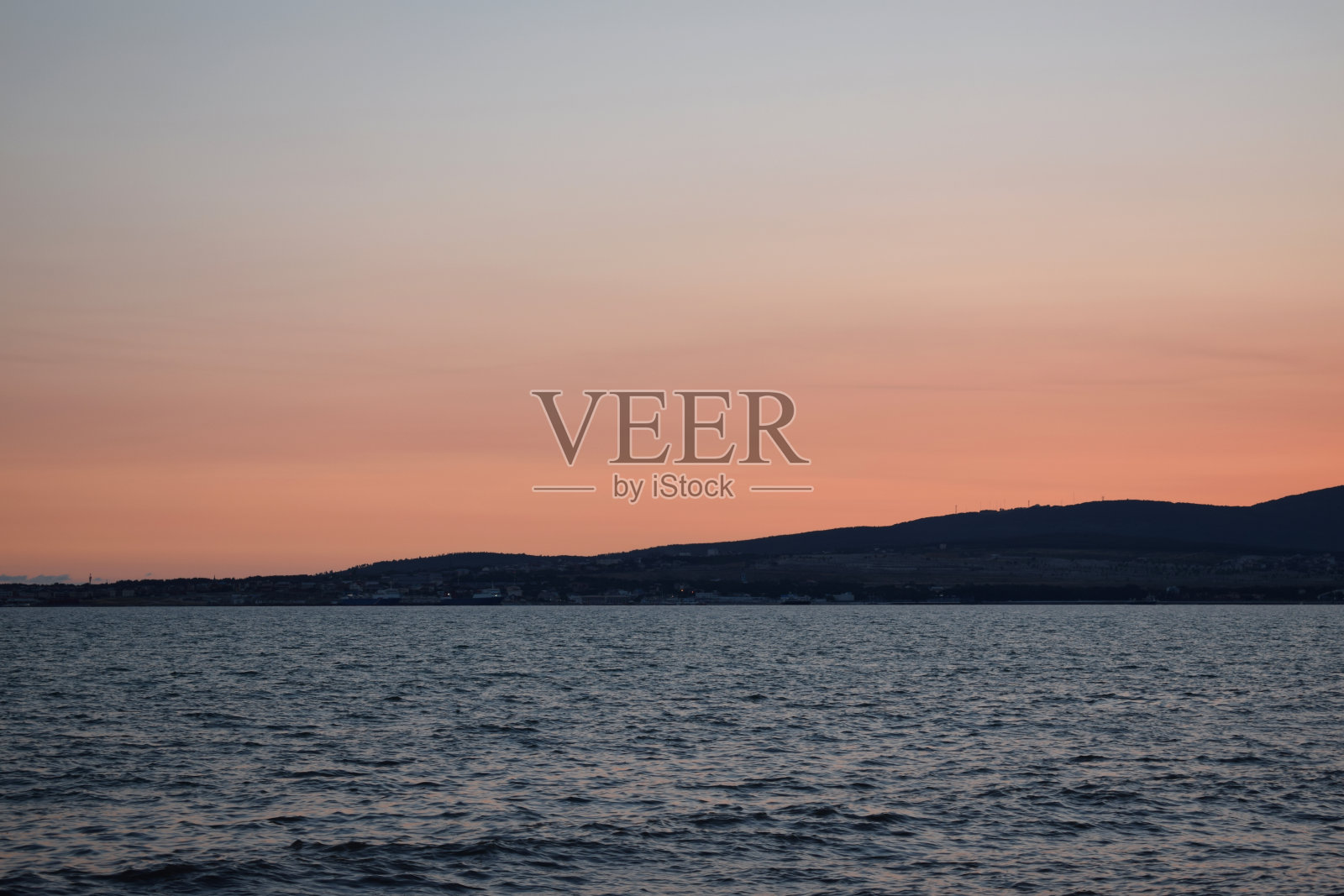 海上日落照片摄影图片