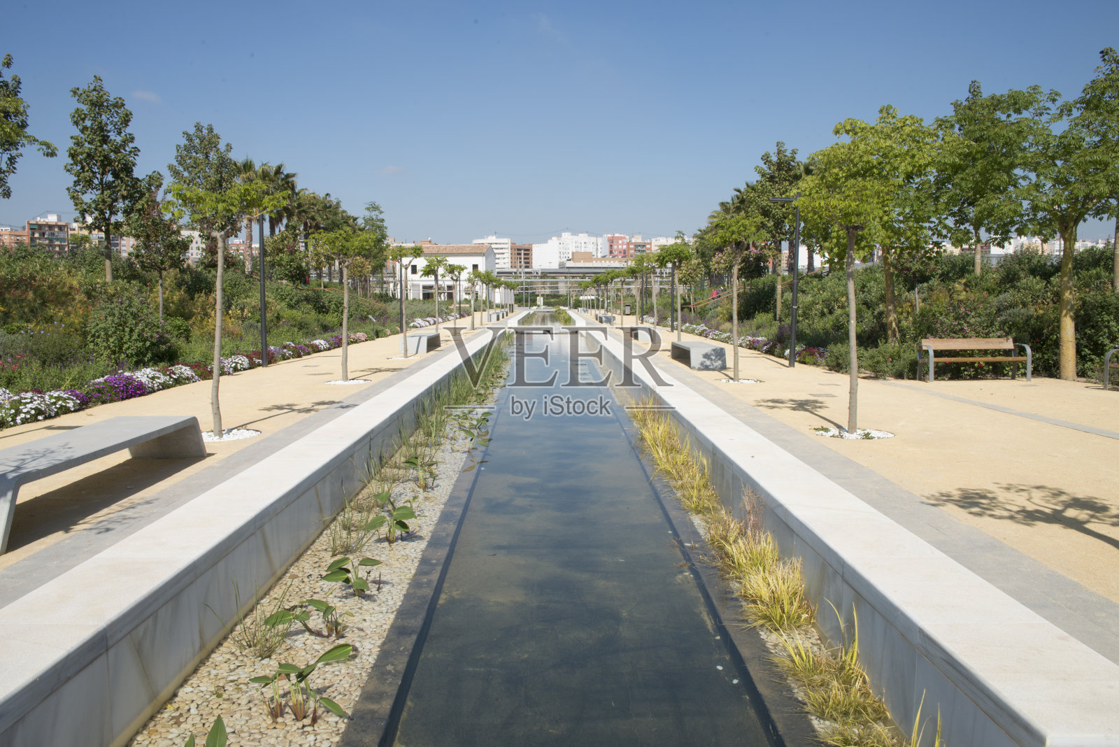 瓦伦西亚中央公园(瓦伦西亚-西班牙)照片摄影图片