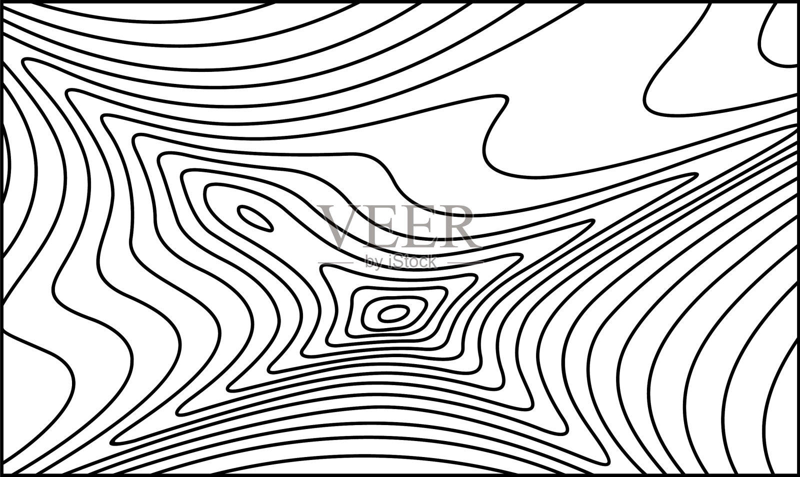 黑线图案背景插画图片素材