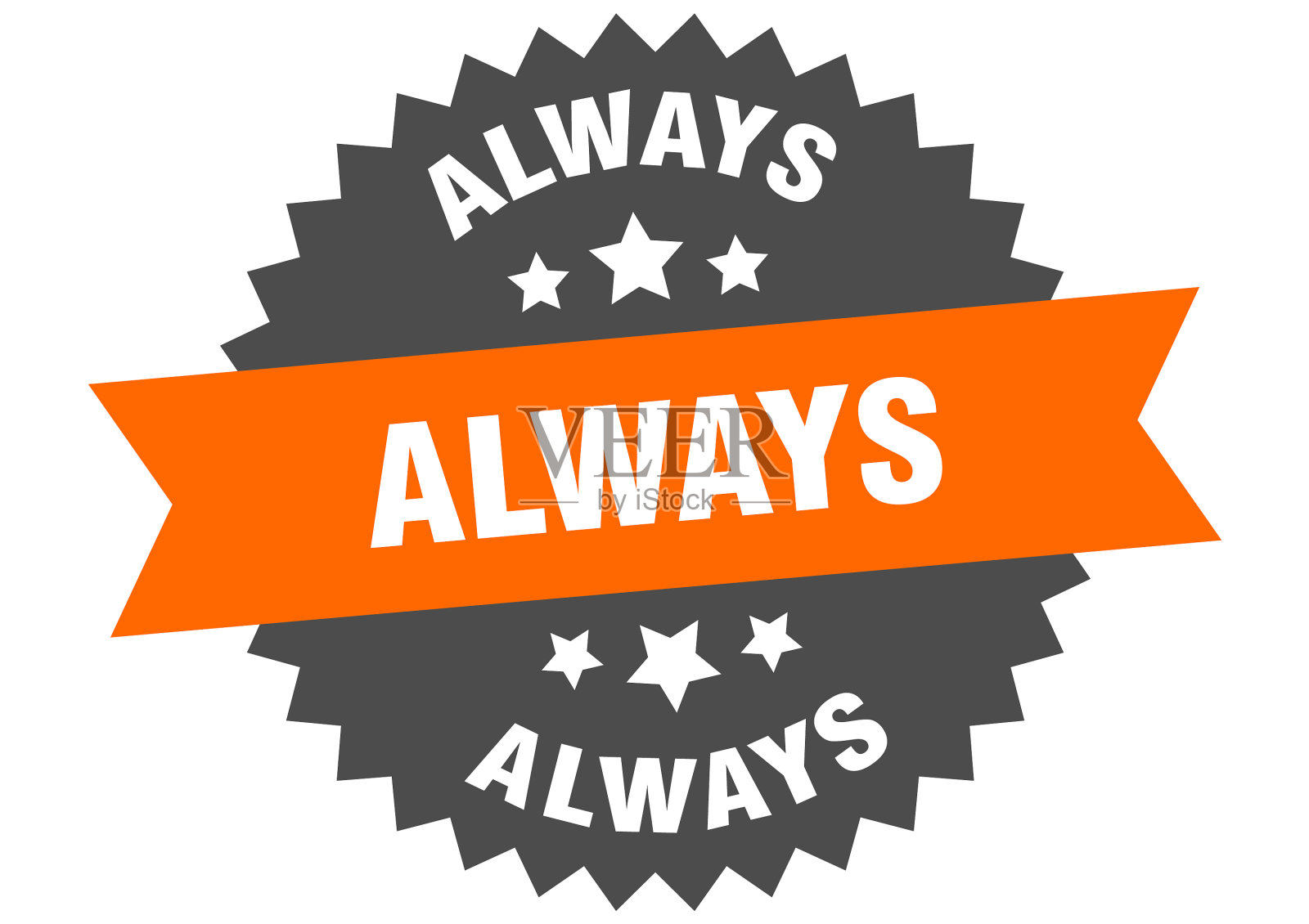 总是签字总是圆形带标签圆形插画图片素材