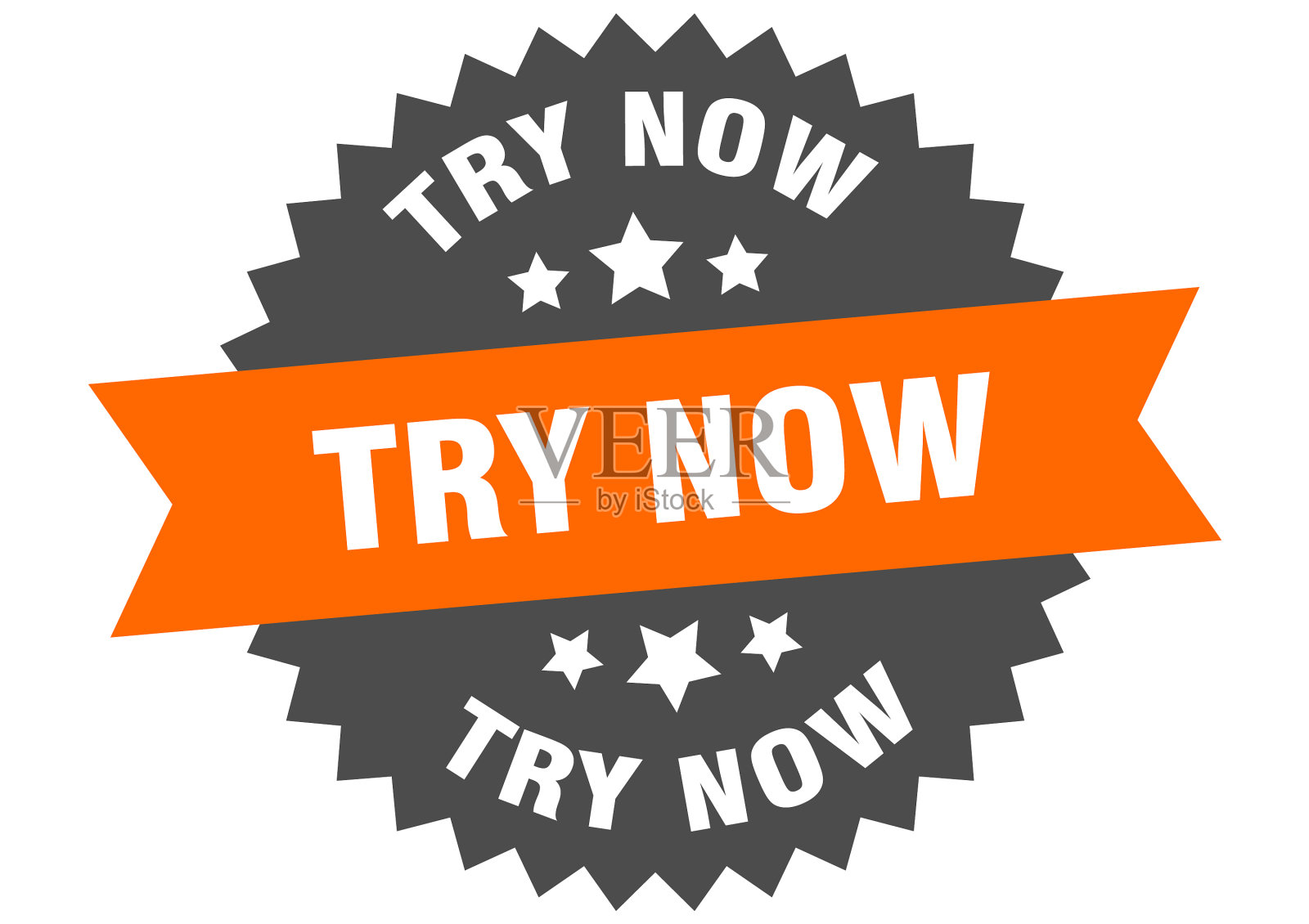 现在试签，现在试圈，带标签插画图片素材