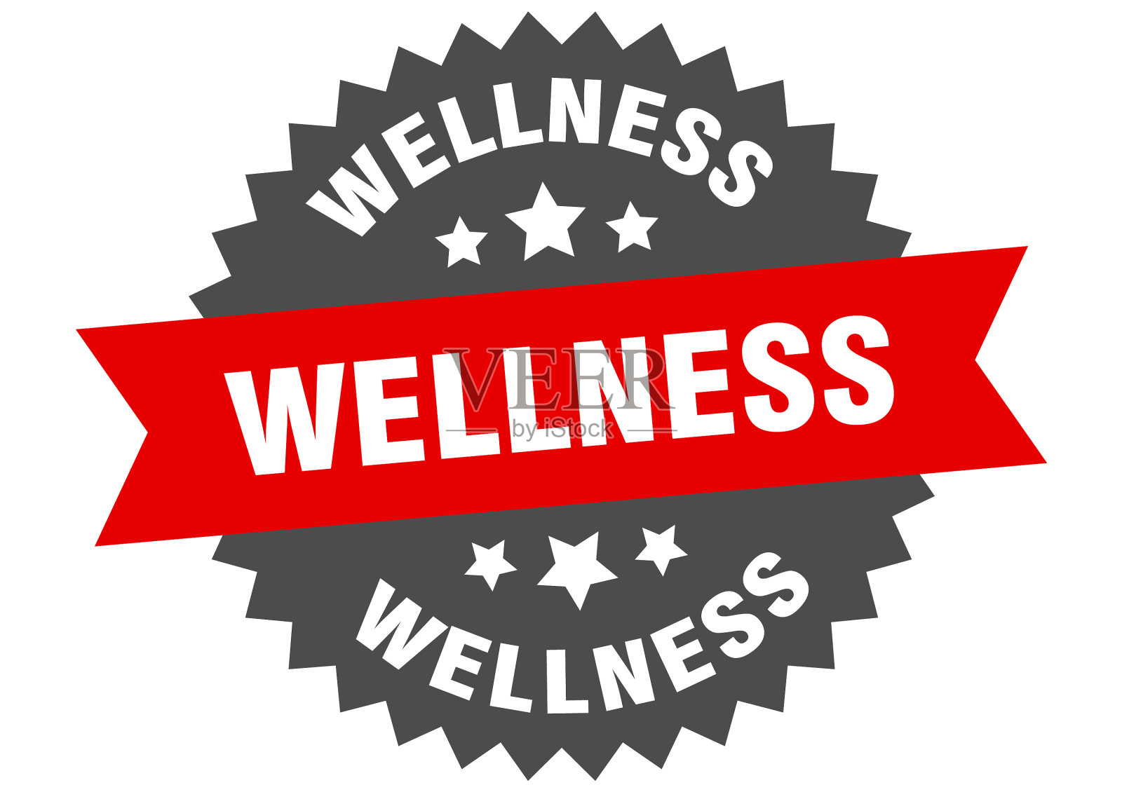 健康标志健康环带标签轮插画图片素材