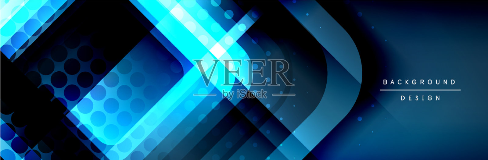 圆形正方形组成几何形状插画图片素材