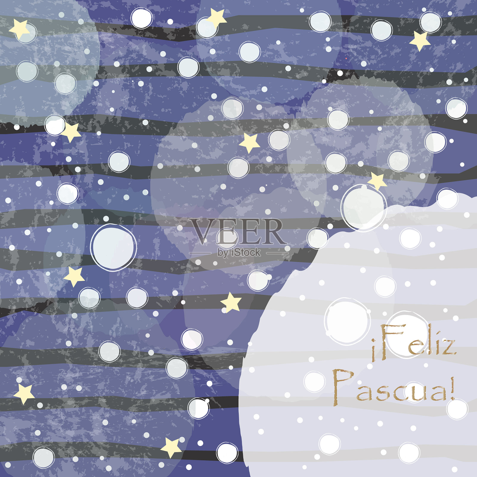 复活节贺卡插画图片素材