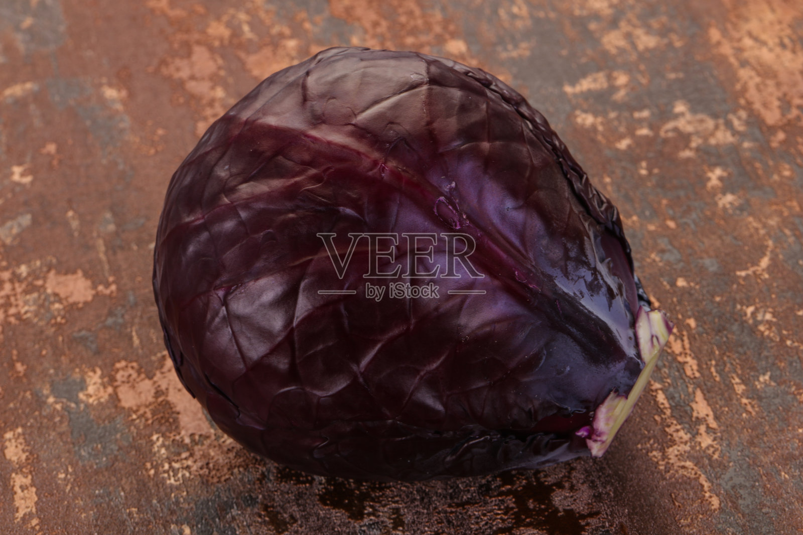 红色鲜艳的卷心菜照片摄影图片