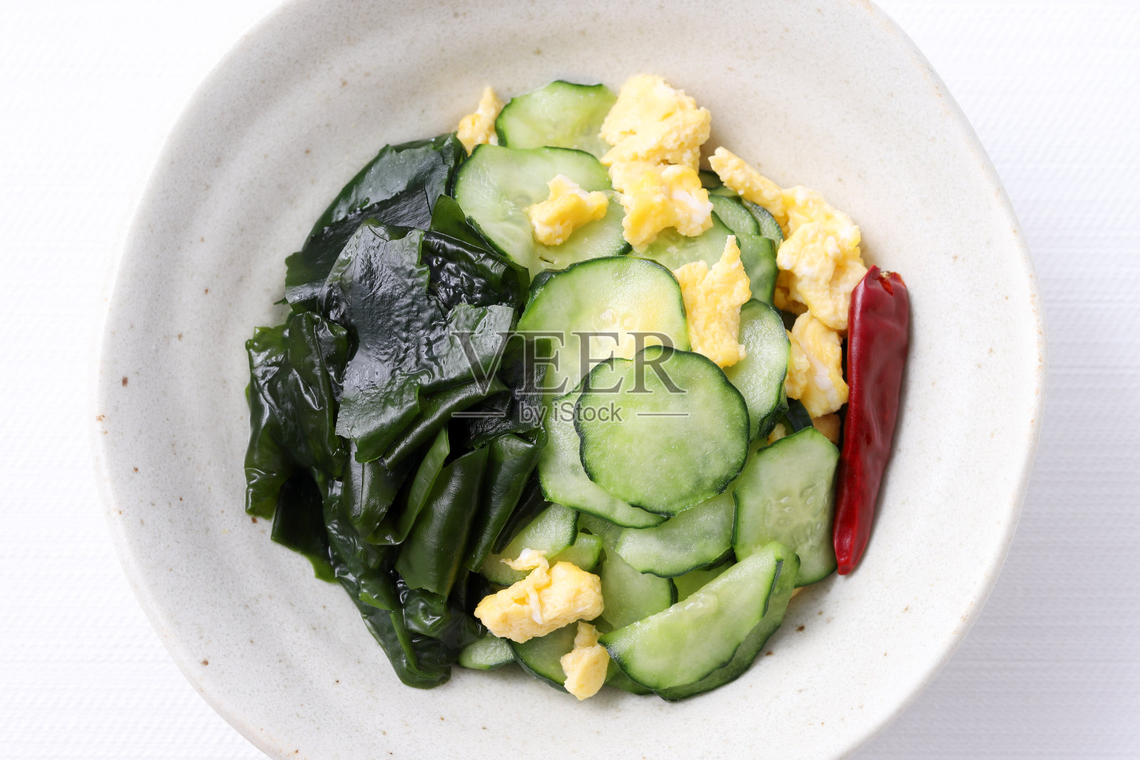 日式料理，醋黄瓜照片摄影图片