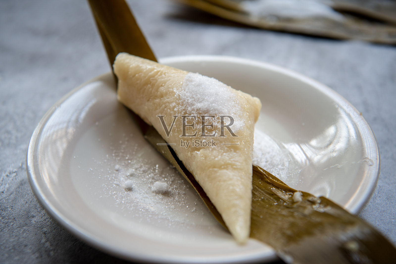 粽子和白糖照片摄影图片