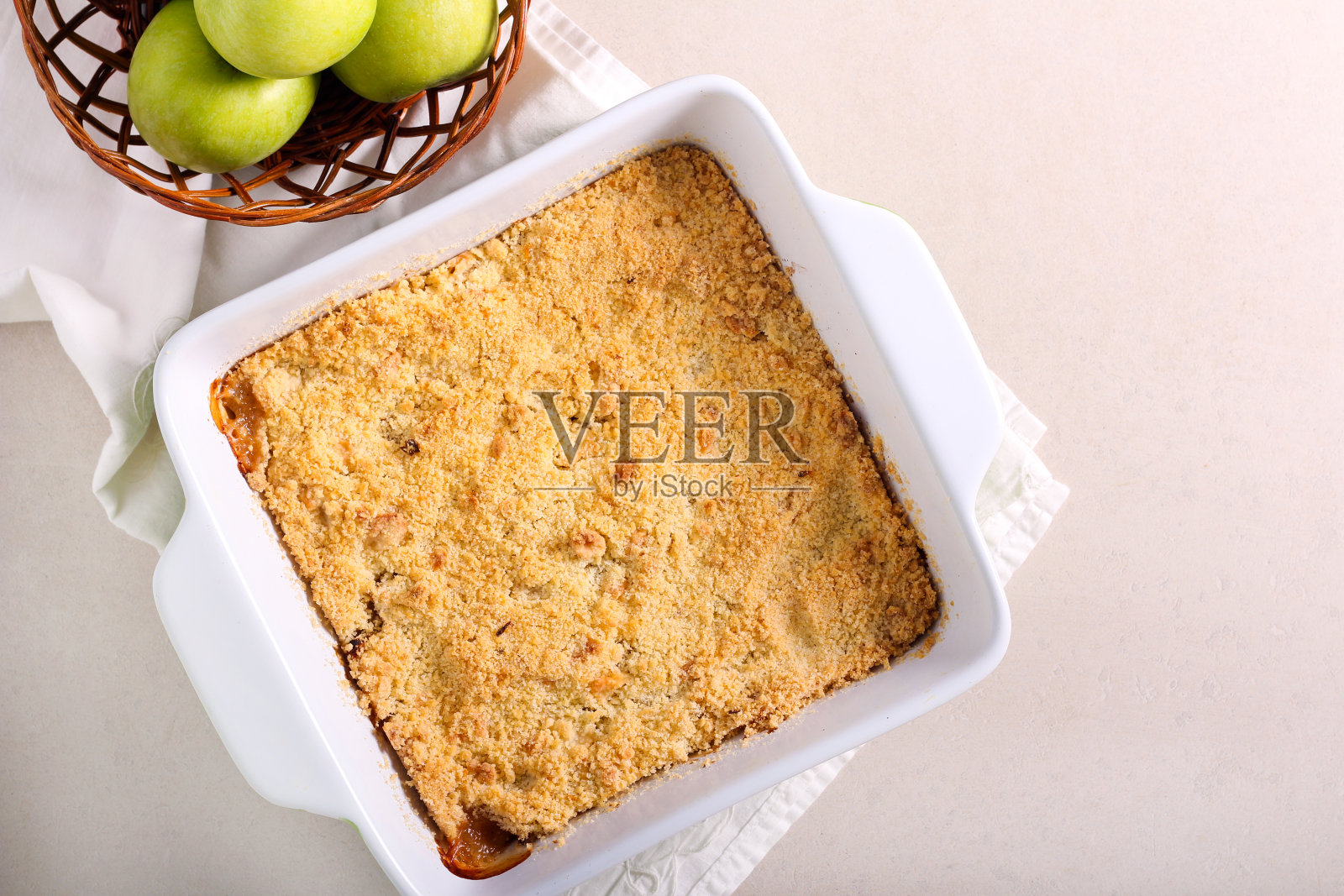 甜苹果酥照片摄影图片