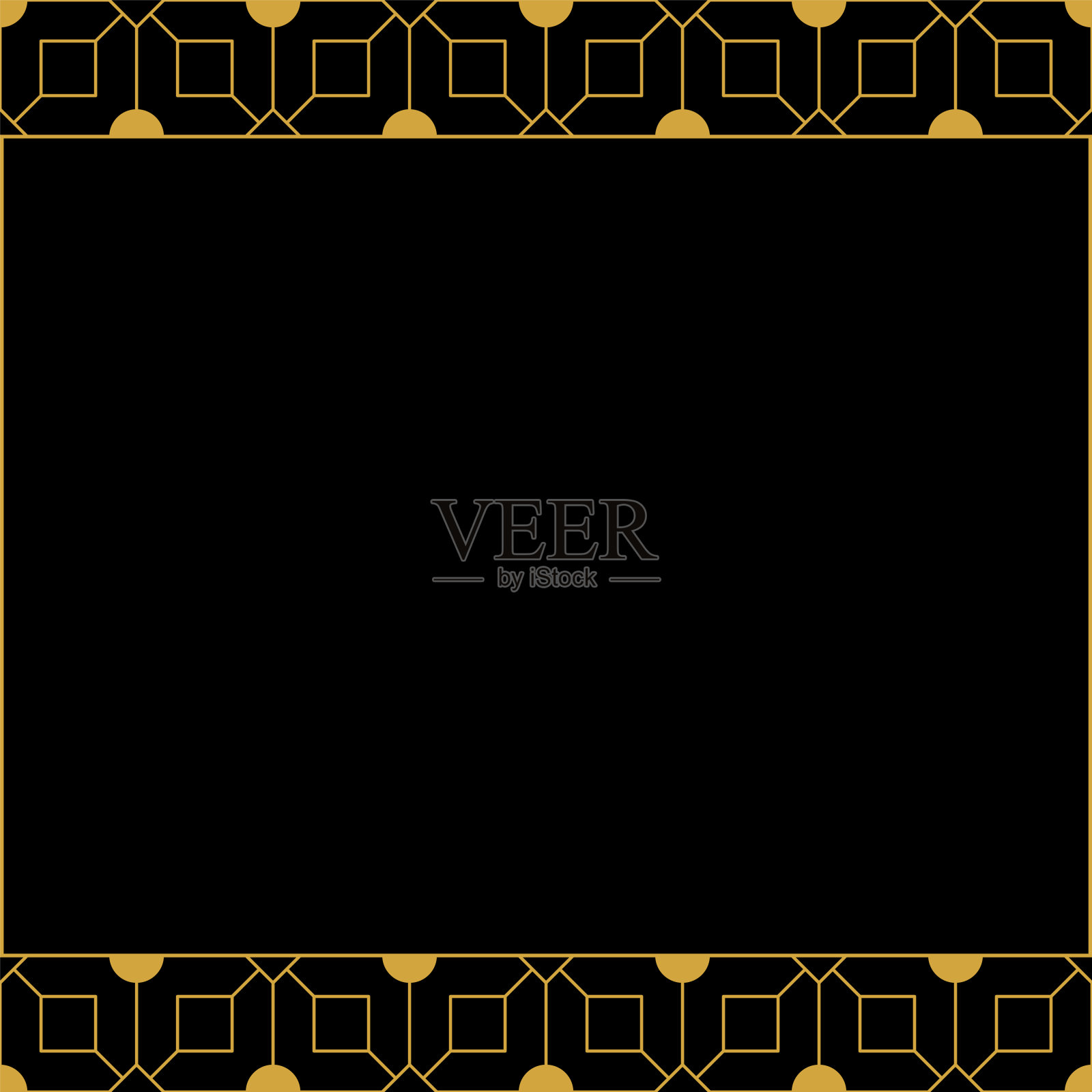 抽象的几何框架。矢量插图。每股收益10插画图片素材