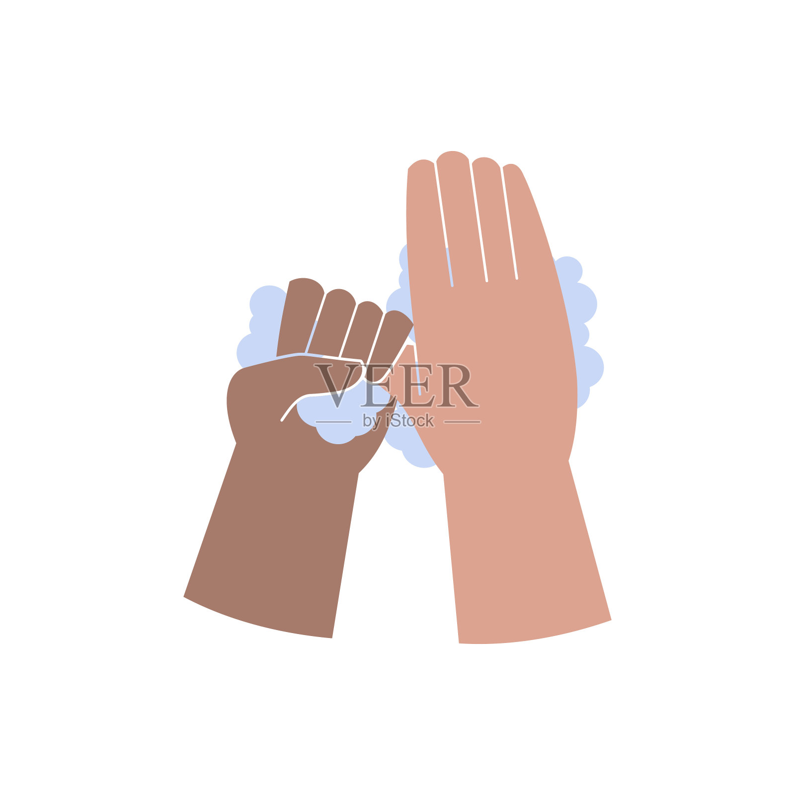 个人手卫生插画图片素材