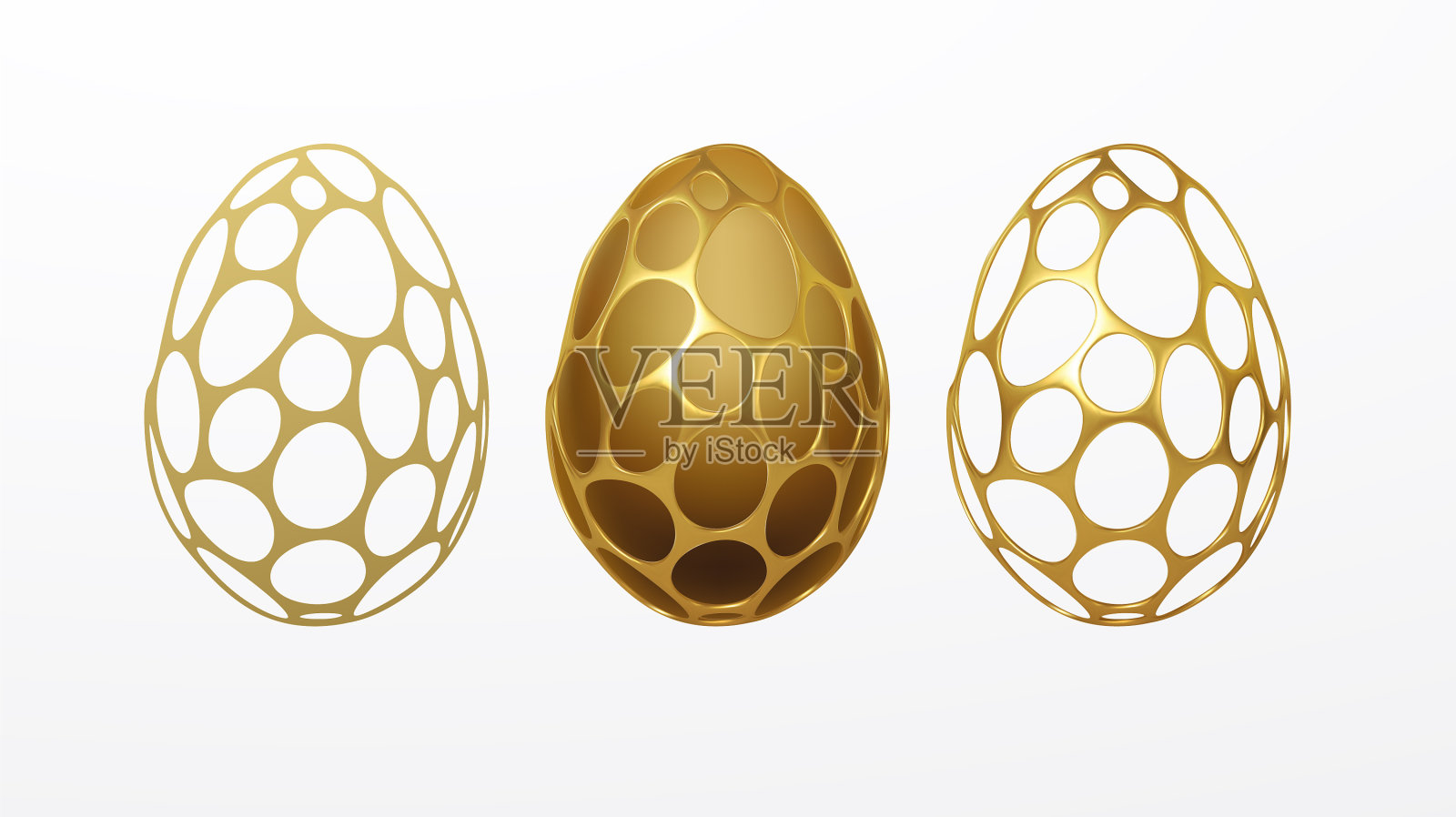 复活节贺卡以复活节为主题插画图片素材