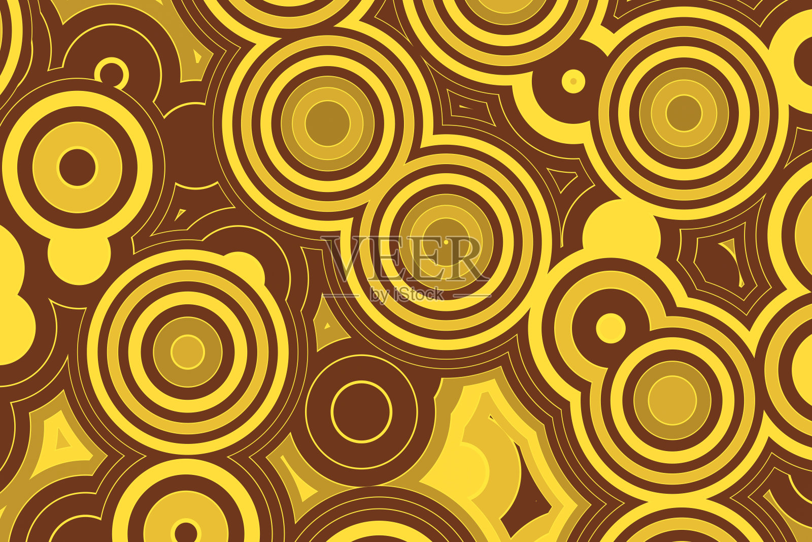 圆形的抽象背景。3 d渲染。照片摄影图片