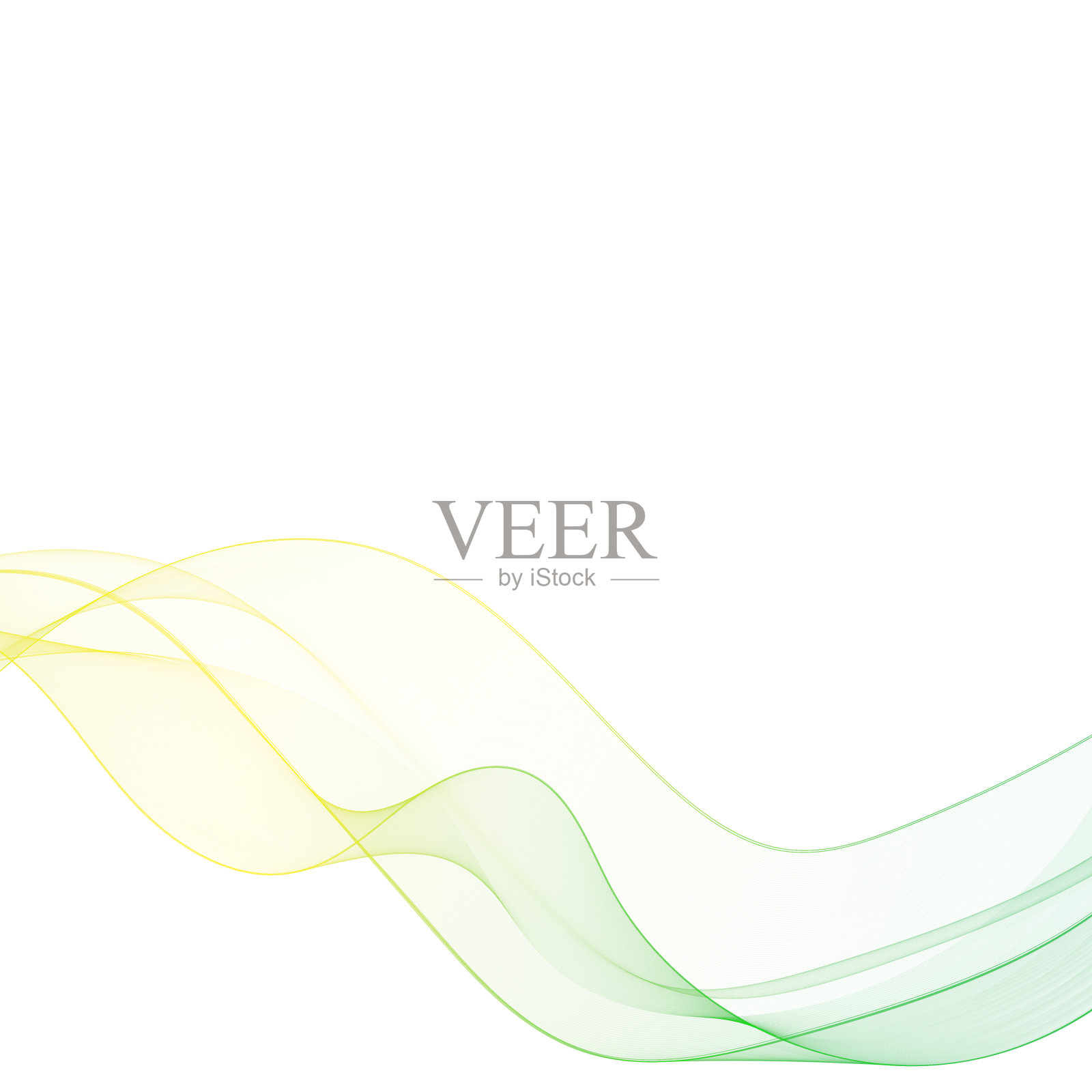 抽象的矢量图形。彩色波。模板广告eps 10插画图片素材