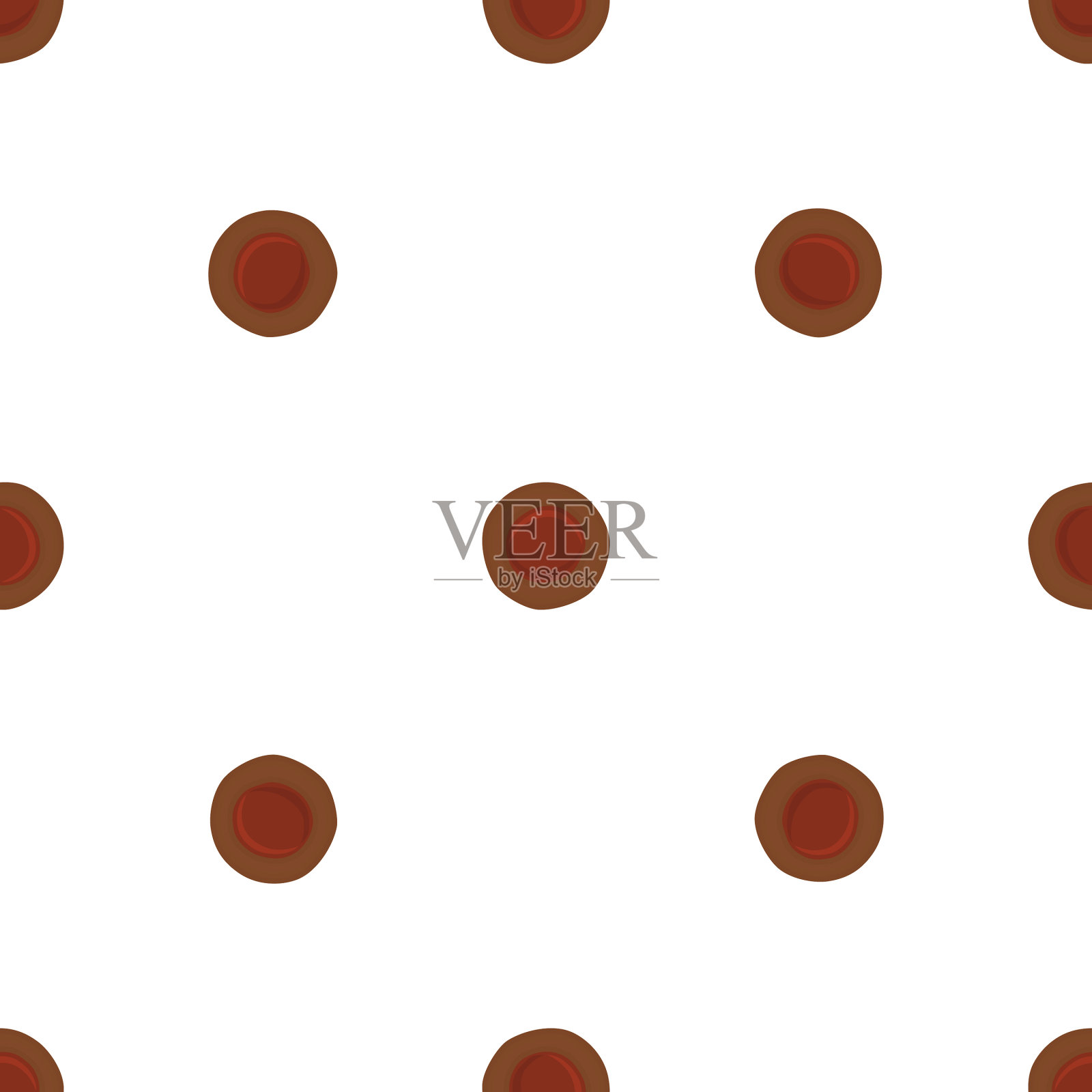 主题大套一模一样的饼干包五彩缤纷插画图片素材