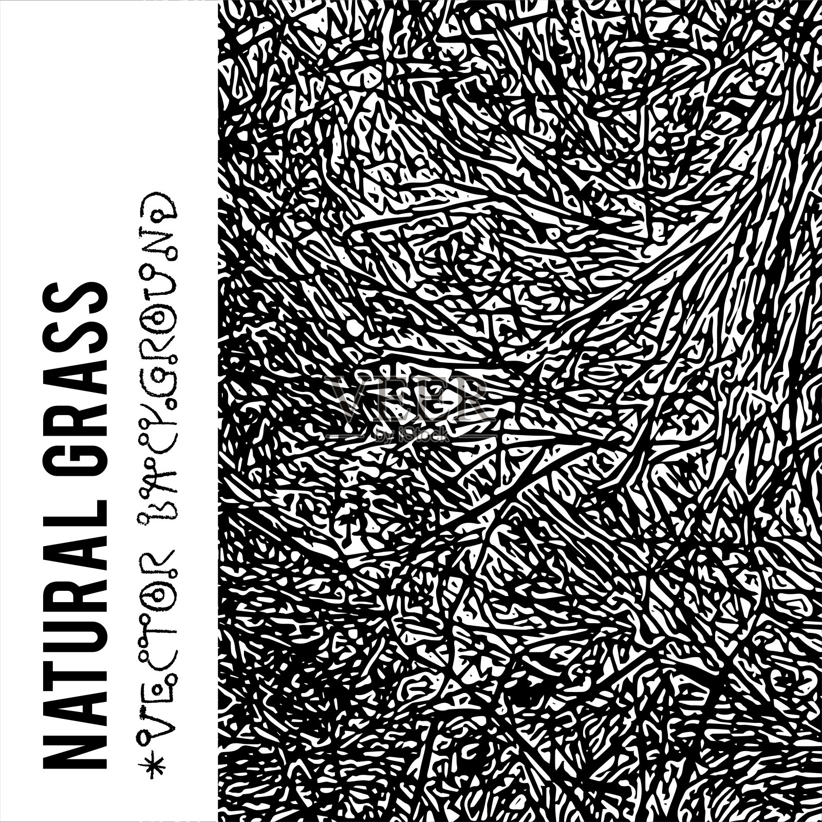 自然草矢量纹理背景插画图片素材