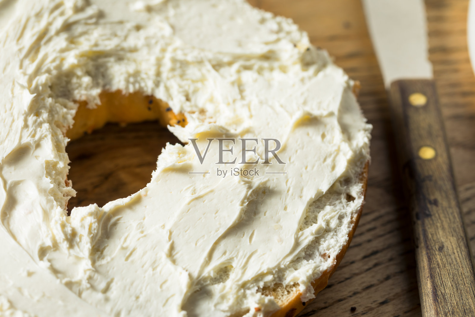 自制奶油芝士照片摄影图片