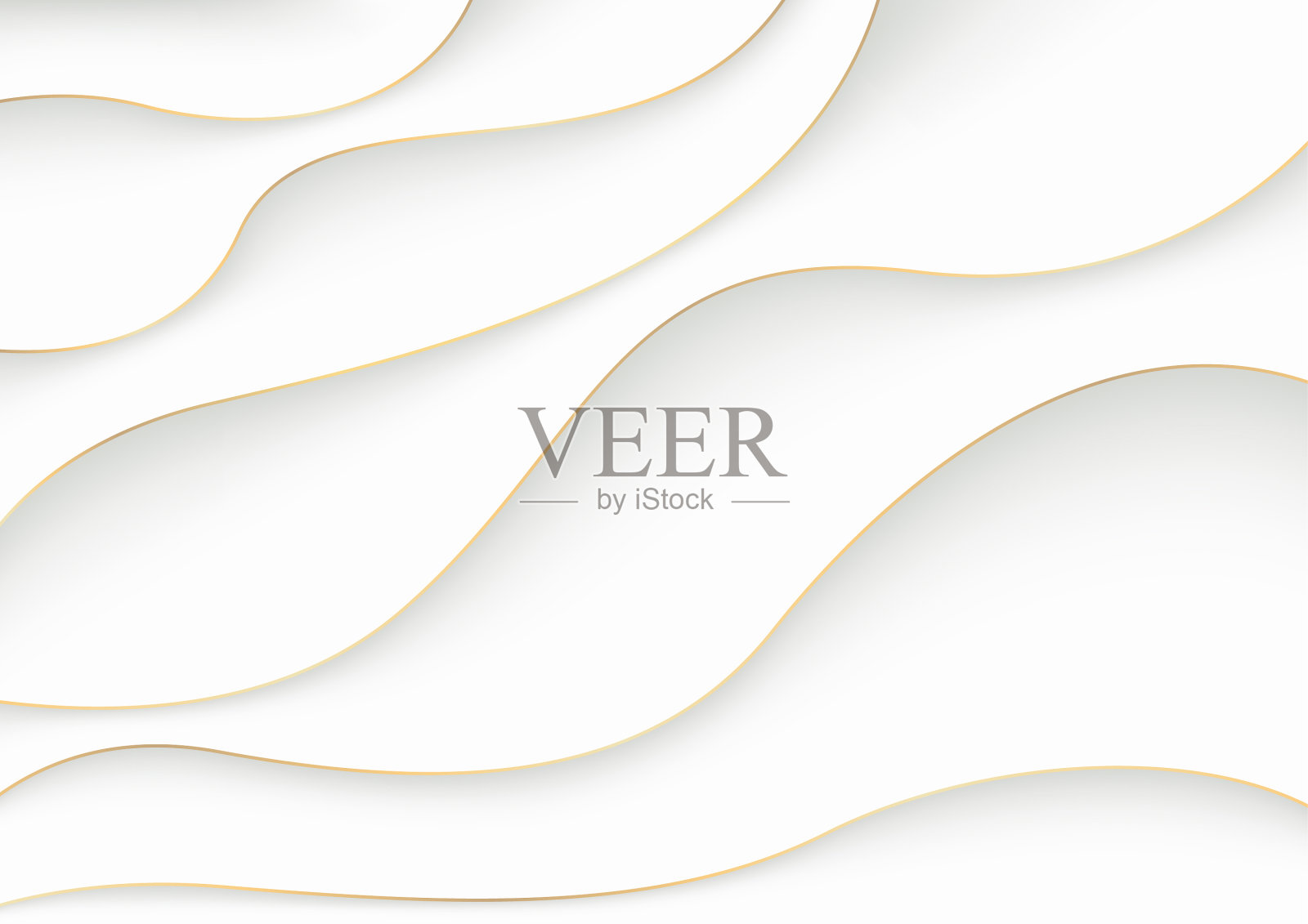 白色豪华剪纸背景设计模板素材