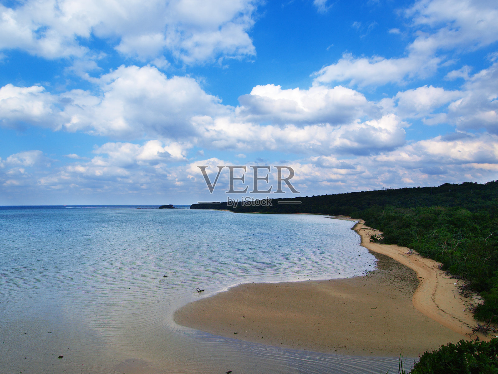 冲绳县Iriomote岛的风景照片摄影图片