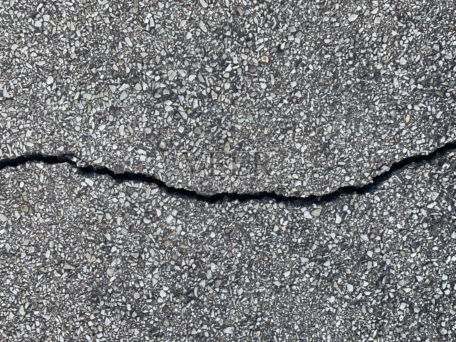 裂缝的沥青照片摄影图片