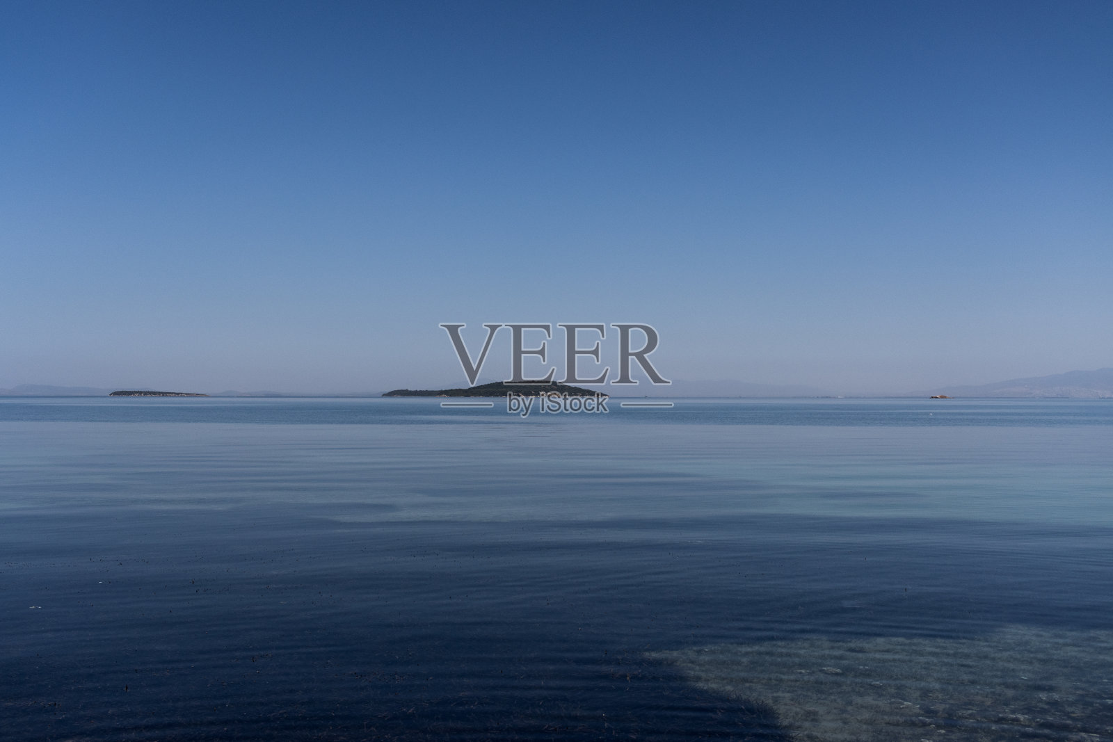 乌尔拉伊兹密尔Karantina岛景观(检疫岛)照片摄影图片